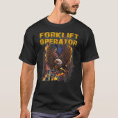 Proud Forklift Operator T-shirt (Voorkant)