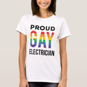 Proud Gay Electricia LGBTQ Pride Month T-shirt