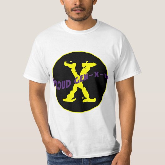 Proud Gen-X-er T-Shirt (Voorkant)