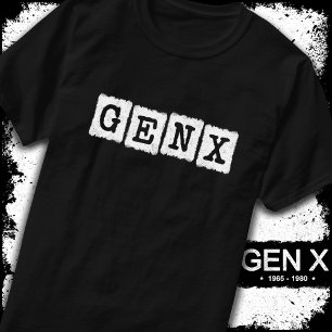 Proud Gen X Gen Xer Generation X Gen X T-shirt