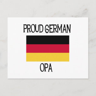 Proud German Opa Briefkaart
