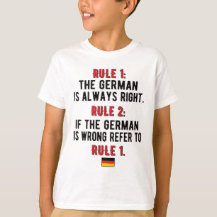Proud German Roots Germany Flag German Heritage T-shirt