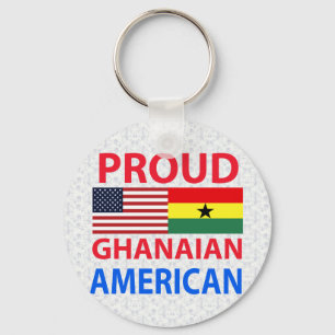 Proud Ghanaian American Sleutelhanger