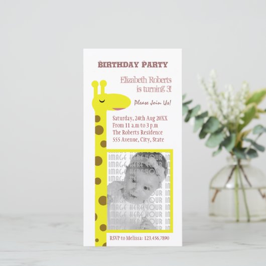 Proud Giraffe (Staand voorkant)