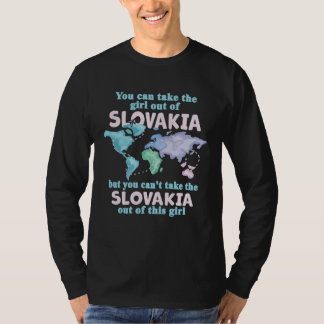 Proud Girl From Slovakia Relocation From Slovakia T-shirt