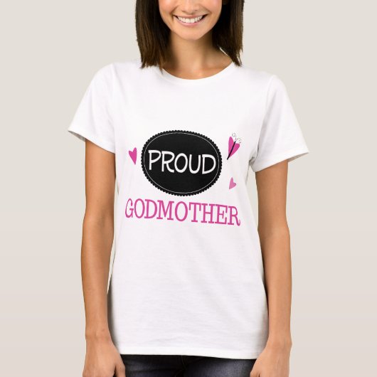 Proud Godmoeder T-shirt (Voorkant)