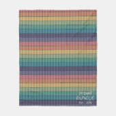 Proud Goom Fleece Deken (Voorkant)