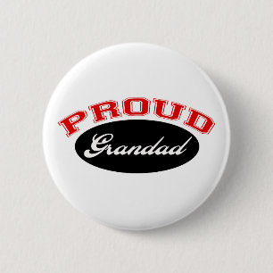 Proud Grandad Ronde Button 5,7 Cm
