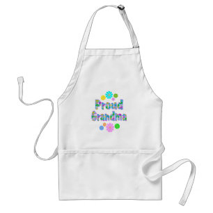 Proud Grandma Standaard Schort