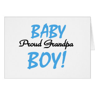 Proud Grandpa Baby Boy Tshirts and Gifts