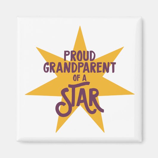 Proud Grandparent Magneet (Voorkant)