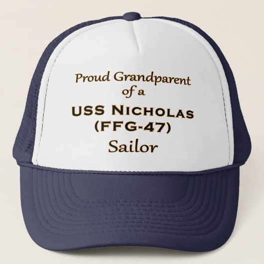 Proud Grandparent Trucker Hat Trucker Pet (Voorkant)