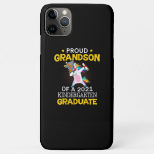 Proud Grandson 2021 Kindergarten Afstuderen Unicom iPhone 11 Pro Max Hoesje