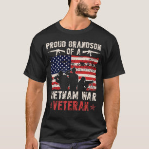 Proud Grandson Of A Vietnam Veteran, Proud Vietnam T-shirt