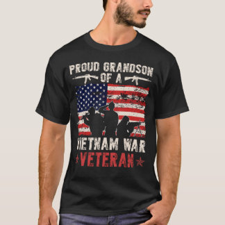 Proud Grandson Of A Vietnam Veteran, Proud Vietnam T-shirt