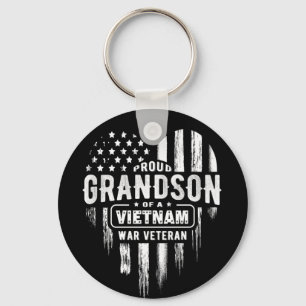 Proud Grandson Vietnam Vet Grandpa Veteran Sleutelhanger