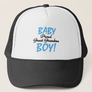 Proud Great Grandma Baby Boy Tshirts and Gifts Trucker Pet