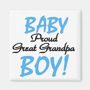 Proud Great Grandpa of Boy Tshirts and Gifts Magneet