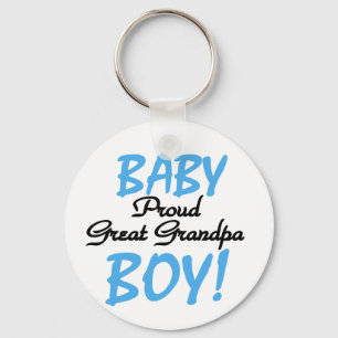 Proud Great Grandpa of Boy Tshirts and Gifts Sleutelhanger