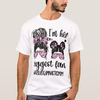 Proud Gymnastics Mam of a Gymnast Mama T-shirt