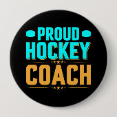 Proud Hockey Coach Ronde Button 4,0 Cm (Voorkant)