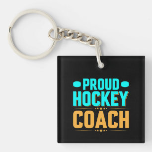 Proud Hockey Coach Sleutelhanger