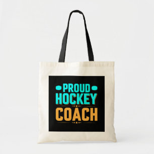 Proud Hockey Coach Tote Bag