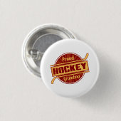 Proud Hockey Grandma Button (Voorkant /achterkant)