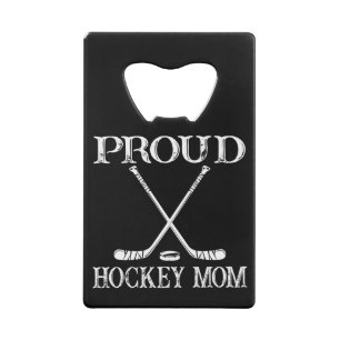 Proud Hockey mama Kredietkaart Flessenopener