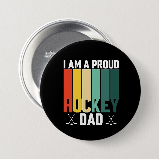 Proud Hockey Ronde Button 7,6 Cm (Voorkant /achterkant)