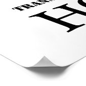 Proud & Honest Poster (Hoek)