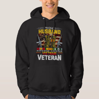Proud HUSBAND van een Vietnam-veteraan oorlogsvet Hoodie