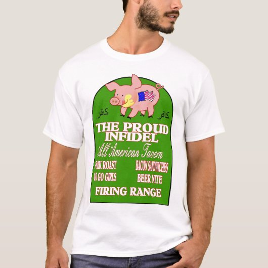 PROUD INFIDEL T-SHIRT (Voorkant)