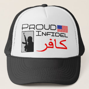 Proud Infidel Trucker Pet