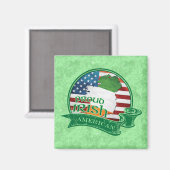 Proud Irish American Magnet Magneet (Voorkant / Achterkant)
