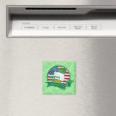Proud Irish American Magnet Magneet (Insitu (Vaatwasser))