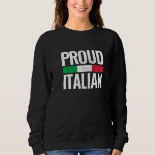 Proud Italiaans Italië Vlag Trui