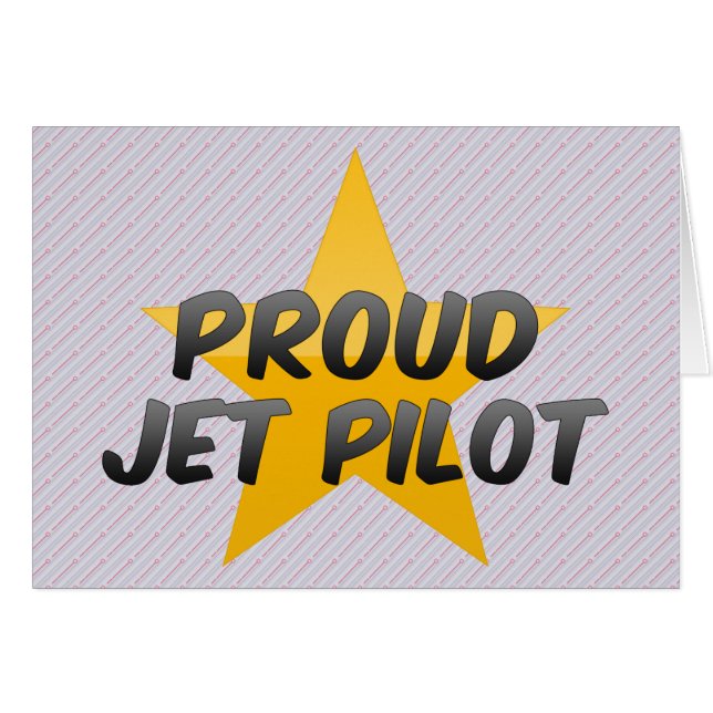 Proud Jet Pilot (Voorkant Horizontaal)