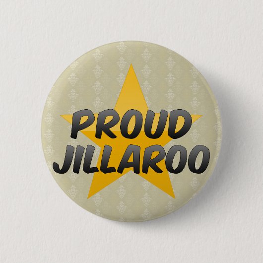 Proud Jillaroo Ronde Button 5,7 Cm (Voorkant)
