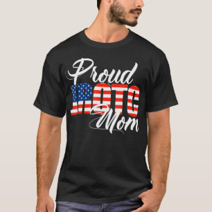 Proud JROTC Mam voor rode moeder van Junior ROTC T-shirt