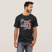 Proud JROTC Pap Shirt voor proud vader van Junior (Voorkant volledig)