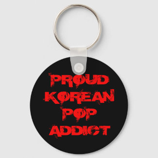 PROUD KOREAN POP ADDICT SLEUTELHANGER