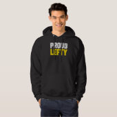 Proud Lefty Hoodie (Voorkant volledig)