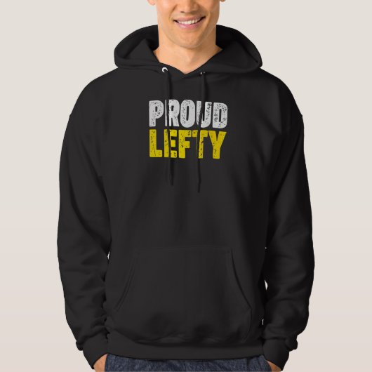 Proud Lefty Hoodie (Voorkant)