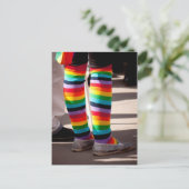 Proud Legs Briefkaart (Staand voorkant)