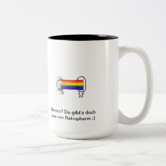 PROUD Lesbian Tweekleurige Koffiemok