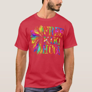 Proud LGBTQ Free Kiki Hugs LGBT Pride Month sunflo T-shirt