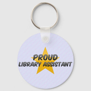 Proud Library Assistant Sleutelhanger