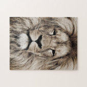 Proud Lion - Face - Legpuzzel (Horizontaal)