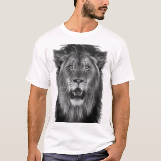 Proud Lion in zwart-wit T-shirt